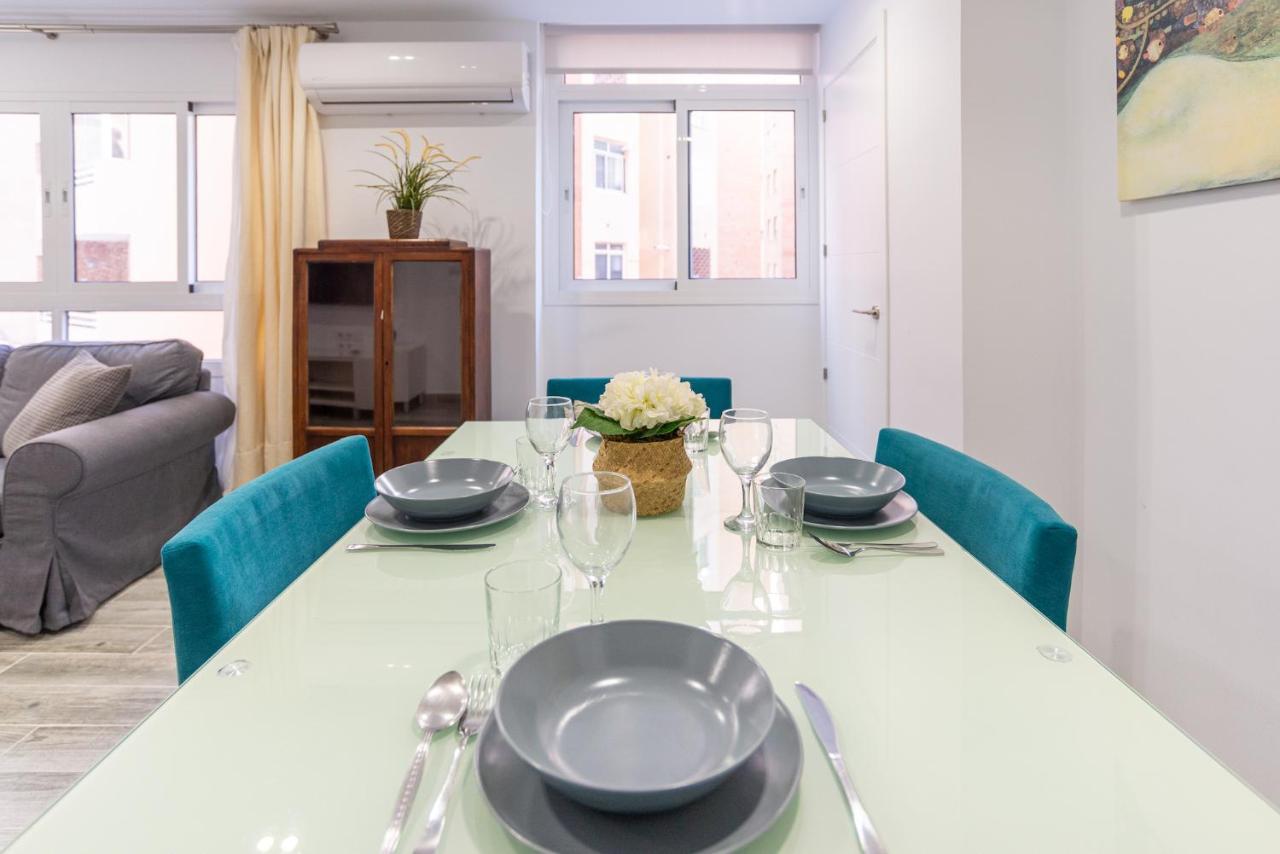 מאלגה Faro, Bonito Apartamento En La Malagueta מראה חיצוני תמונה
